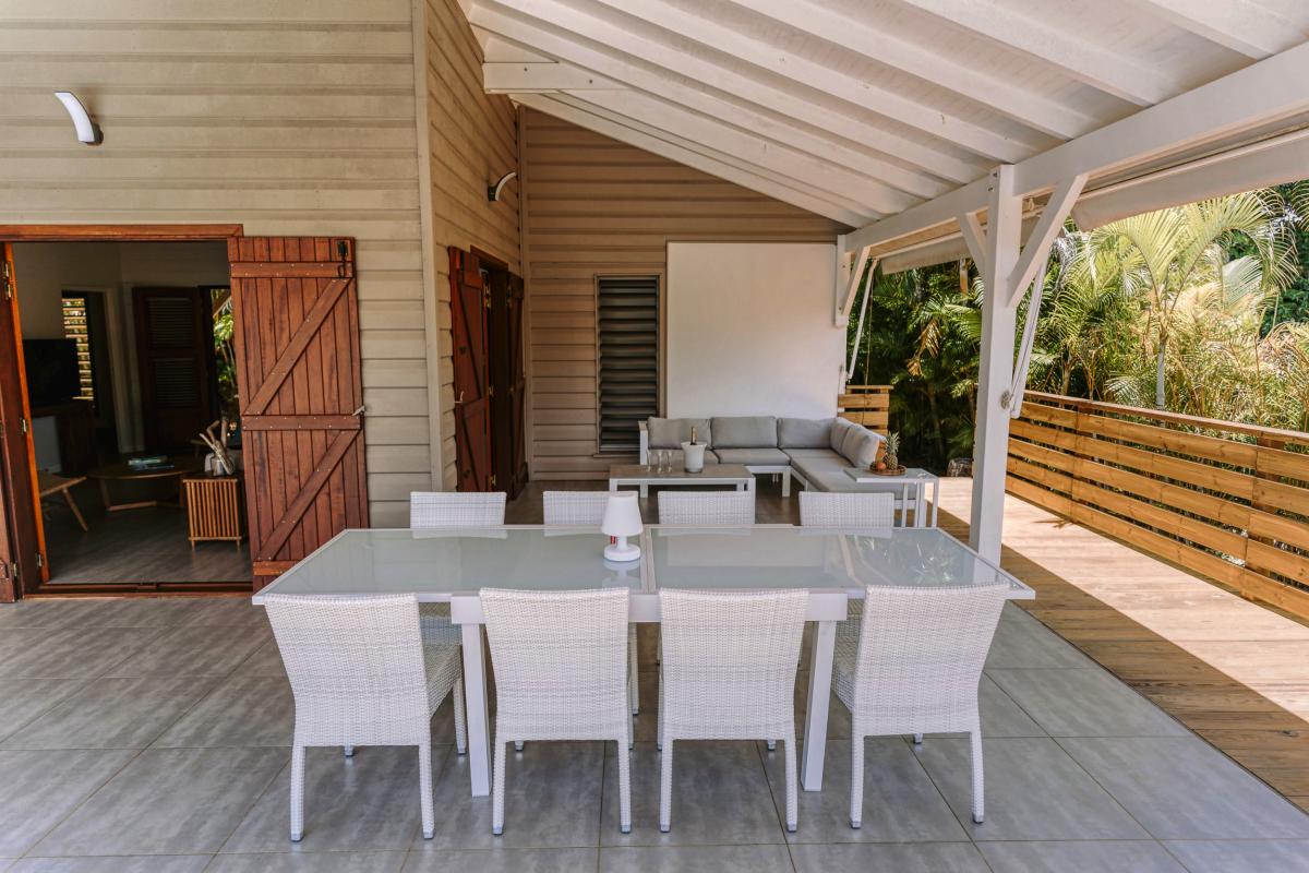 6.Villa à louer pour 8 personnes à Petit Bourg Guadeloupe